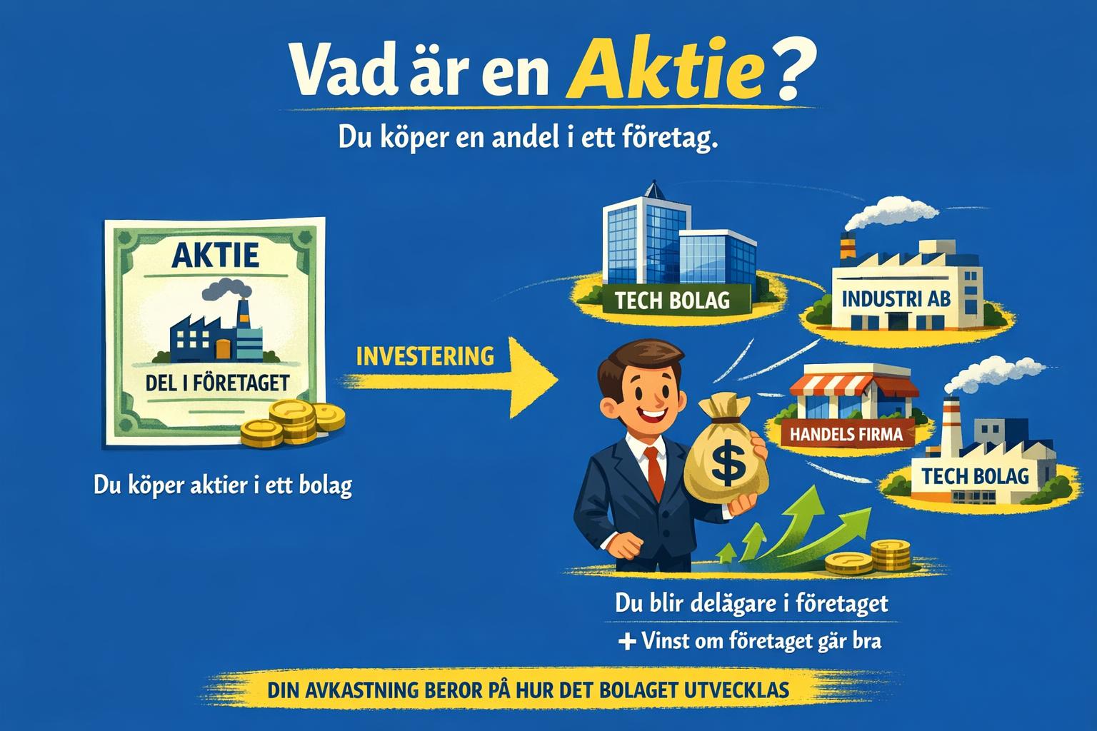 Vad är skillnaden mellan aktier och fonder?