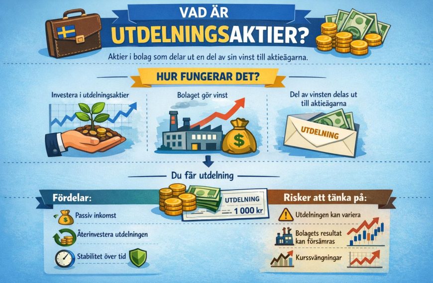 Vad är utdelningsaktier och hur fungerar de?