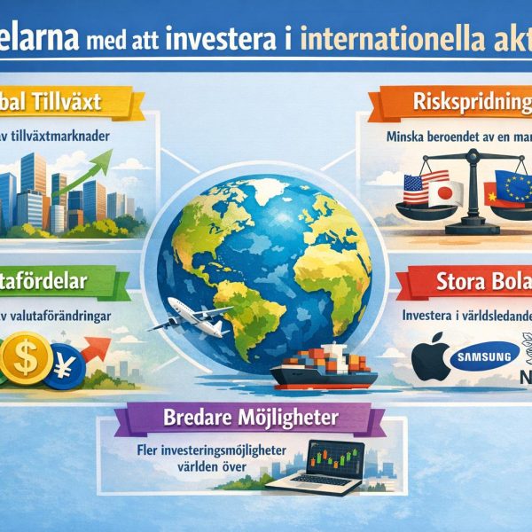 Fördelarna med att investera i internationella aktier