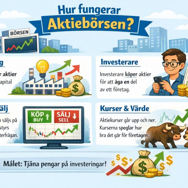 Hur fungerar aktiebörsen?