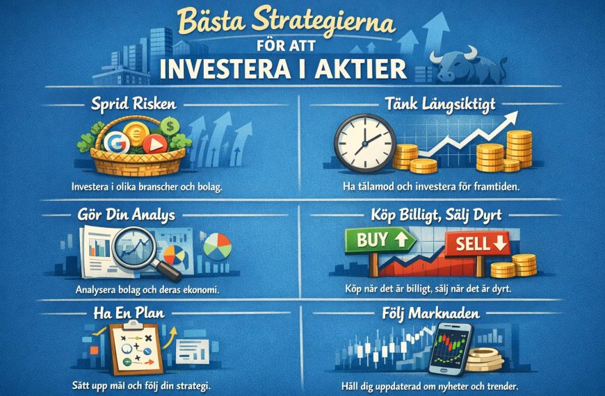 Bästa strategierna för att investera i aktier