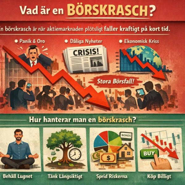 Vad är en börskrasch och hur hanterar man den?