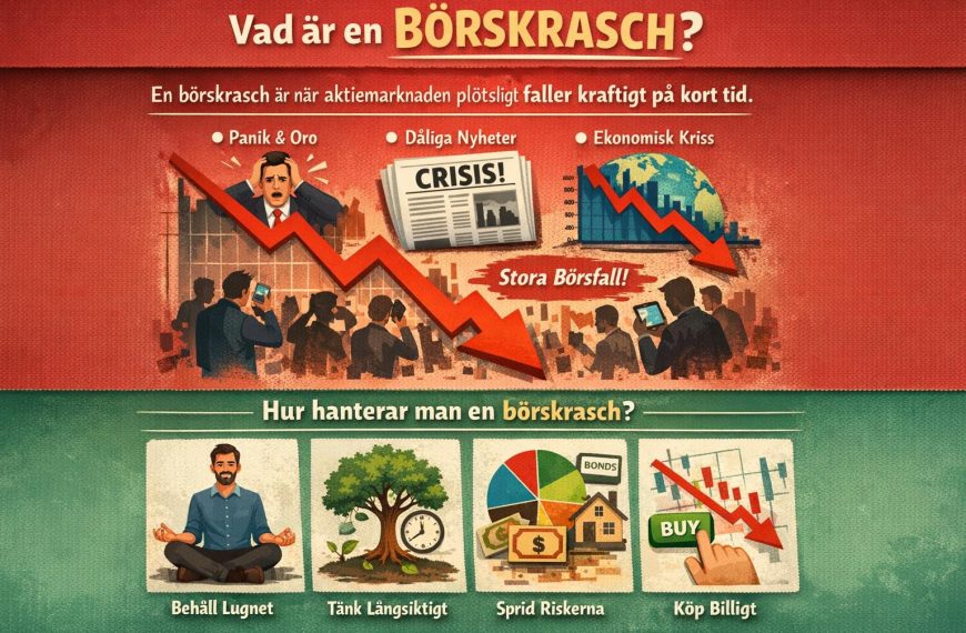 Vad är en börskrasch och hur hanterar man den?